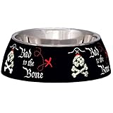 Loving Pets Bad to The Bone Milano Bowl for Dogs, Small