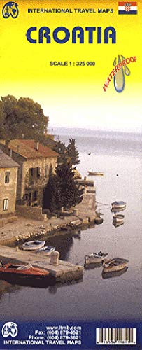 Croatia 1:325,000 Travel Map (International Travel Maps)*** by ITM Canada