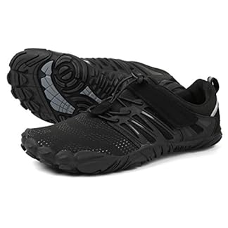 WHITIN Men's Trail Running Shoes Minimalist Barefoot 5 Five Fingers Wide Width Toe Box