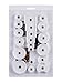Mudder 20 Pieces Watch Back Press Fitting Dies Watch Repair Tool Kit Round and Rectangular