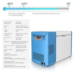 -86°C Ultra Low Temperature Freezer, 0.8 cu ft