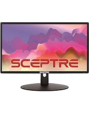 Sceptre 20 inch LED Monitor 1600 x 900 HD+ 75Hz HDMI VGA Build-in Speakers, 99% sRGB Wall Mount Ready Black 2021 (E205W-16003RTT)
