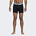 adidas Men's Stretch Cotton Boxer Briefs Underwear (3-Pack)