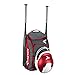 EASTON PROWESS Bat & Equipment Softball Backpack Bag | Designed for the Female Athlete | 2019 | 2 Bat Sleeves | Vented Shoe Pocket | Felt Lined Top Pocket w/ Flip Up Mirror | Helmet Strap | Fence Hook