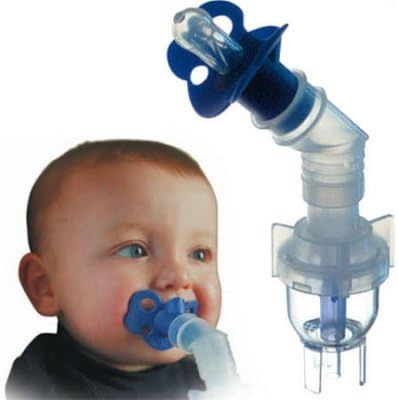 Nasal Aerosol Pacifier - Pediatric Compressor Inhaler System