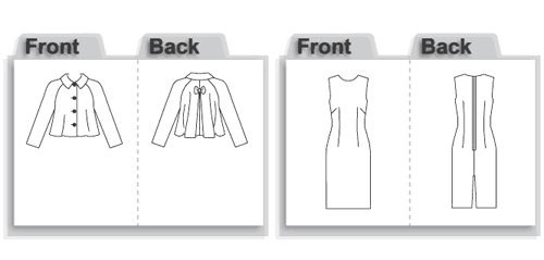 Vogue Patterns V8146 Misses' Petite Jacket and Dress, Size AA (6-8-10-12)