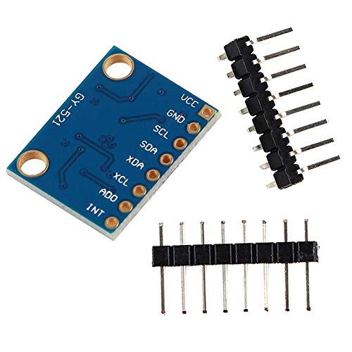 WayinTop 3pcs GY-521 MPU-6050 3 Axis Gyroscope and 3 Axis Accelerometer 6DOF Sensor Module 16 Bit AD Converter Data Output IIC I2C for Arduino - Thumbnail 4