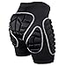 Protection Hip 3D Padded Protective Shorts for Snowboard Skate and Ski Black