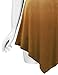 Lock and Love LL WT1051 Womens V Neck Short Sleeve Ombre Tunic Top XL Brown