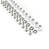 Jumdoo Nuts bolts washers kit for Fender flares Installation kit Tekit6 12pcs