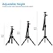 Nebula Capsule Adjustable Tripod Stand, Myriann Aluminum Alloy Portable Projector Stand for Pico Projector, Pocket Projector, and Mini Projector with Universal Mount and Swivel Ball Head