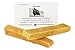 Himalayan Yak Snak Dog Chew - Small to Medium 2 Pack - Hard Cheese Snack Chews for Your Dog or Puppy Made from Yak Milk - All Natural - No Preservatives - Healthy - Limited Ingredients