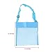 Zamango 1 Beach Mesh Tote Breathable Sea Bags with Adjustable Carrying Straps for Kid's Shell Collection,Swimming Equipment Storage,Colorful Set of 4