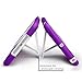 i-Blason ArmorBox 2 Layer Full-Body Case Protection Kick Stand with Built-In Screen Protector for Apple iPad mini with Retina Display (iPadmini2-ABH-Purple/White)