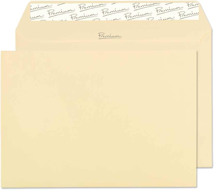 Blake Business C5 162 x 229 mm 120 gsm Peel & Seal Wallet Envelopes (51455) Vellum Wove - Pack of 50The Forest Stewardship Council