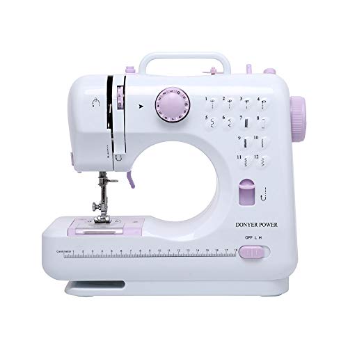 DONYER POWER Mini Electric Sewing Machine 2 Speed Adjustable Home