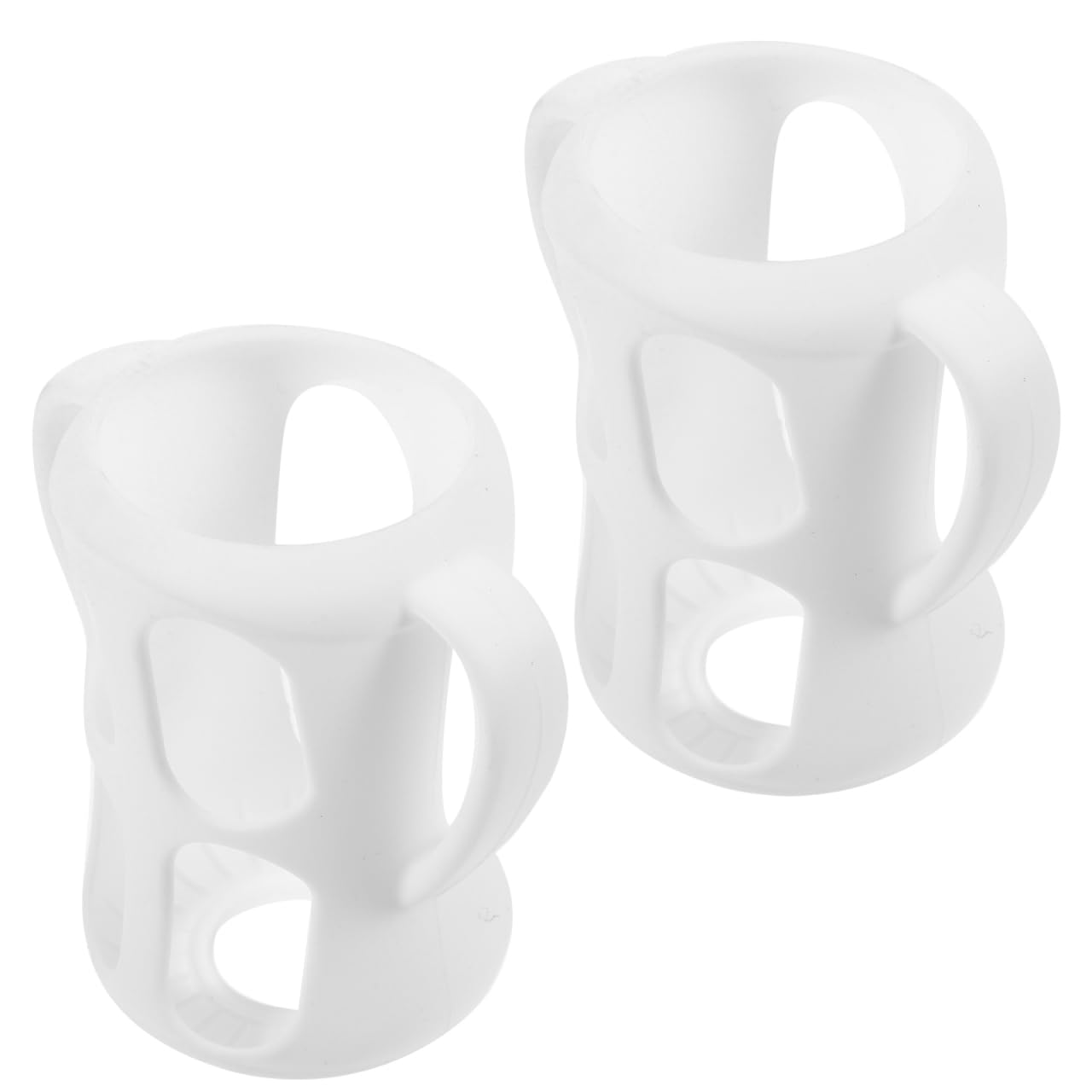 Photo 1 of 2pcs Nursing Bottle Silicone Sleeve Boy Girl Bottle Silicone Nursing Bottle Cover for Feeding Bottle Grip Sleeves Dishwasher Safe and Easy to Clean