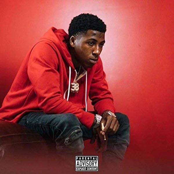 nba youngboy hoodie red