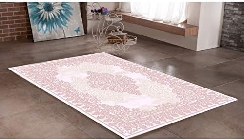 Tapis De Salon Design Oriental Style Rose 160 X 230 Cm