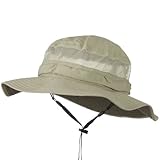 UV 50+ Side Mesh Talson Bucket Hat - Khaki