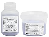 Davines Love Lovely Smoothing Travel Set: Shampoo & Conditioner 2.5 Oz Each
