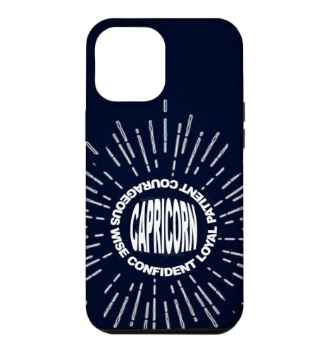 Capricorn the Goat happy December birthday January smart kid Case for iPhone 12…