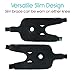 Vive Knee Brace - Open Patella Support for Arthritis, Joint Pain, Meniscus, ACL, Pains, Injury Recovery, Strains, Pulls, Tears and Swelling Relief - Adjustable Stabilizer - Athletic Running Wrap