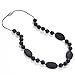 Silicone Teething Necklace - 12 Color Choices - Baby Safe For Mom To Wear - BPA-Free Beads To Chew - Stylish & Natural 