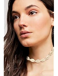 MOLOCH Natural Shell Necklaces Boho Handmade Cowrie Shell Choker Necklace Adjustable Beach Conch Jewelry for Women Girls