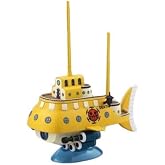 One Piece Great Ship of (Ground Ship) Collection Trafalgar Law Submarine (from TV Animation ONE Piece) Color-Coded pre-Plastic