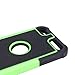iPod Touch 7th Generation case, 6th Generation Cases, Protective Case for iPod Touch 5 6 7 Gen Bumper Accessories (Green)