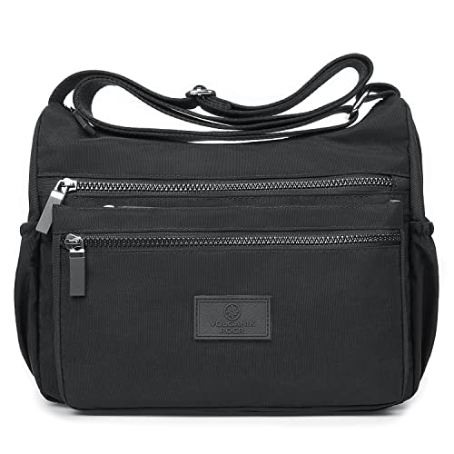 VOLGANIK ROCK Crossbody Bags for Women with RFID Pocket Anti Theft Handbag Water Resistant Shoulder Bags Travel Purse