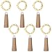 Anpro 6 Pack Wine Bottle Lights, Warm White Cork Lights String Lamp by 3A Battery Operated, for Christmas Party, DIY Decor Party and Wedding