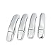 EAG 14-16 Chevy Silverado 1500 / GMC Sierra 1500/15-16 Silverado 2500/3500 / Sierra 2500/3500 / Suburban/Tahoe/Colorado/Yukon XL/Canyon Triple Chrome ABS 4 Door Handle Cover