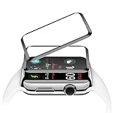 Apple Watch Screen Protector (44mm Series iWacth 4/3 / 2/1 Compatible) Shield Max Coverage Screen Protector for Apple Watch 44 mm Series 4/3/2/1 - HD Clear Anti-Bubble [2 Pack]