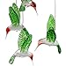 LED Solar Hummingbird Wind Chime Light,Outdoor Waterproof Multi-Color Solar Powered Mobile Wind Spinner String Light for Home Party Night Garden Decoration