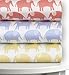 Magnolia Organics Elephant Crib Sheet - Standard, Wheat