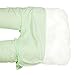 U Shaped Pregnancy Body Pillow with Zipper Removable Cover Full Body Pillows for Pregnant Women