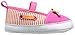 Luvable Friends Unisex Baby Crib Shoes, Pink Orange, 6-12 Months