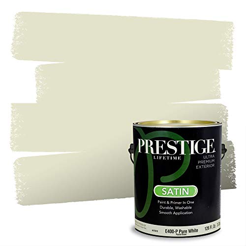 PRESTIGE Paints Exterior Paint and Primer in One, 1 Gallon, Satin, Bayou Green