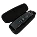 Khanka Hard Travel Carrying EVA Case Bag For Anker Premium Stereo Portable Wireless Bluetooth 4.0 Speaker (A3143) - Black. Fits USB Cable and 3.5MM Audio Cable