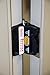 The Original Fat Ivan Fold Up Door Chock with Magnet (Black)
