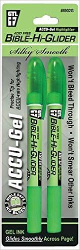 Accu-gel Bible Hi-Glider (2-pack) (green)