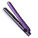 Herstyler Fusion Ceramic Flat Iron, Dual Voltage, 1.25 Inch, Purple