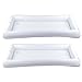 Fasmov Inflatable Serving Bar Salad Serving Bar With Drain Plug, 2 Pack