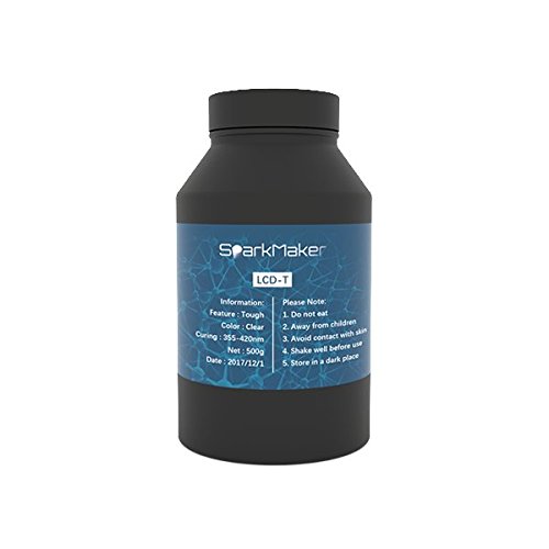 Coolwow 3D Printer SLA Resin LCD-T(Tough)500g