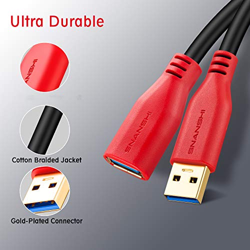 USB Extension Cable 20 ft SNANSHI USB 3.0 Extension Cable USB