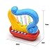 Early Learning Center Educational Kids Toys Made of ABS Environmental Plastic and Learn Music, Lullaby, Stories for Children(Harp, Horn& Music Drum, Random Color) (Little Harp)