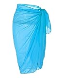 YPS Women's Chiffon Swimwear Cover Ups Sarong Swimsuit Wrap For The Beach