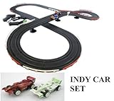 JJ_TOYS Indy Style Slot Car Track Ho Scale Race Set New and Improved 2019